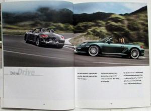 2008 Porsche New Boxster Small Format Prestige Sales Brochure