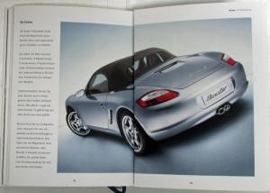 2006 Porsche Boxster Prestige Sales Brochure Hardback Book - German Text