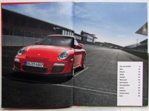 2009 Porsche 911 GT3 Prestige Sales Brochure Hardback Book