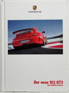 2009 Porsche 911 GT3 Prestige Sales Brochure Hardback Book - German Text