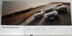 2007 Porsche Cayenne Small Format Prestige Sales Brochure Hardback Book