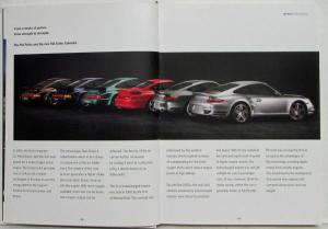 2007 Porsche 911 Turbo Prestige Sales Brochure Hardback Book