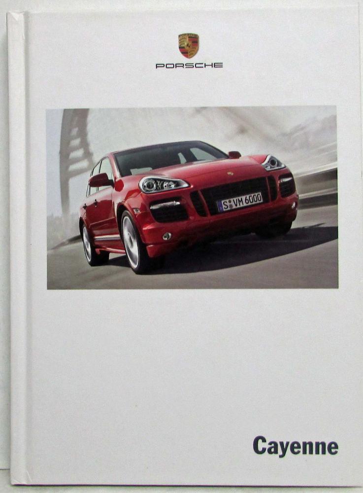 2008 Porsche Cayenne Small Format Prestige Sales Brochure Hardback Book
