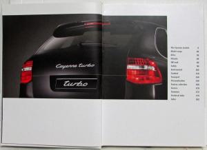 2008 Porsche Cayenne Small Format Prestige Sales Brochure Hardback Book