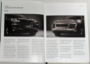 2008 Porsche Cayenne Small Format Prestige Sales Brochure Hardback Book