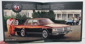 1984 Oldsmobile Delta 88 LSLuxury Edition Standard Equipment Diagrams Folder