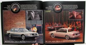 1984 Oldsmobile Cutlass Ciera Cutlass Cruiser Cutlass Supreme Options Brochure