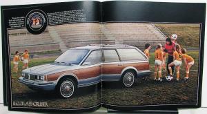 1984 Oldsmobile Cutlass Ciera Cutlass Cruiser Cutlass Supreme Options Brochure
