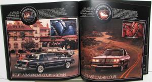 1984 Oldsmobile Cutlass Ciera Cutlass Cruiser Cutlass Supreme Options Brochure