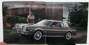 1983 Oldsmobile Toronado Ninety-Eight Delta 88 Custom Cruiser Options Brochure