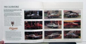 1983 Oldsmobile Cutlass Ciera Cutlass Supreme Cutlass Cruiser Options Brochure