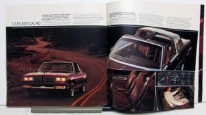 1983 Oldsmobile Cutlass Ciera Cutlass Supreme Cutlass Cruiser Options Brochure