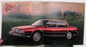 1986 Oldsmobile Delta 88 Royale 98 Regency Custom Cruiser Sales Brochure