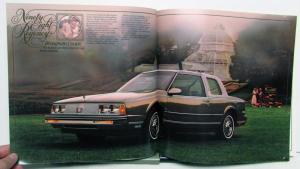 1986 Oldsmobile Delta 88 Royale 98 Regency Custom Cruiser Sales Brochure
