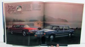 1986 Oldsmobile Delta 88 Royale 98 Regency Custom Cruiser Sales Brochure