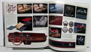 1986 Oldsmobile Delta 88 Royale 98 Regency Custom Cruiser Sales Brochure