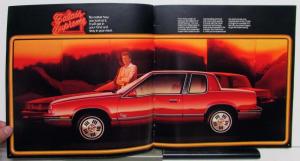 1985 Oldsmobile Calais Firenza Cruiser Options Accessories Sales Brochure