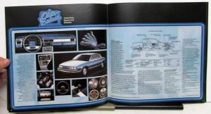 1985 Oldsmobile Calais Firenza Cruiser Options Accessories Sales Brochure