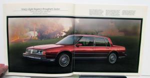 1985 Oldsmobile 98 Regency Delta 88 Royale Toronado Custom Cruiser Brochure