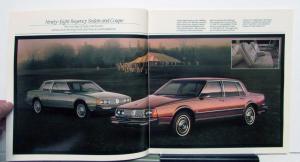 1985 Oldsmobile 98 Regency Delta 88 Royale Toronado Custom Cruiser Brochure