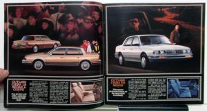 1985 Oldsmobile Cutlass Supreme Ciera Cruiser Options Sales Brochure