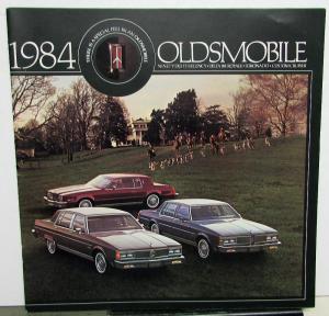 1984 Oldsmobile Toronado Caliente Ninety-Eight Regency Delta 88 Cruiser Brochure