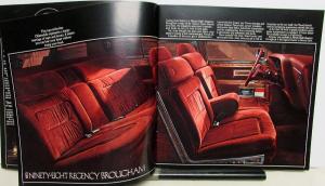 1984 Oldsmobile Toronado Caliente Ninety-Eight Regency Delta 88 Cruiser Brochure