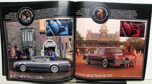 1984 Oldsmobile Toronado Caliente Ninety-Eight Regency Delta 88 Cruiser Brochure