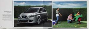 2008 SEAT Altea XL Sales Brochure - UK Market