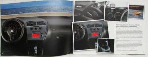 2008 SEAT Altea XL Sales Brochure - UK Market