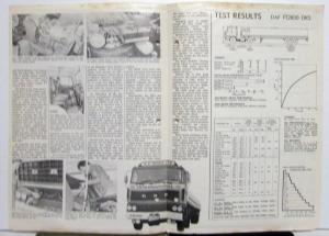 1976 DAF FT2800 DKS Truck Construction Commercial Motor Reprint Folder UK Market