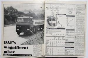 1978 DAF 2300 Magnificent Miser Construction Commercial Motor Reprint UK Market