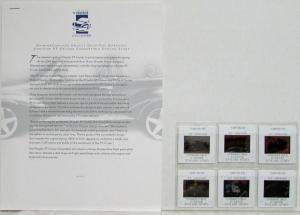 2001 Chrysler PT Cruiser Convertible Media Information Press Kit