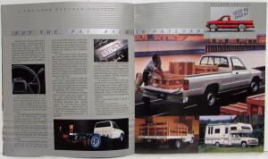 1987 Toyota Commercial Vans and Trucks Sales Brochure - Canadian