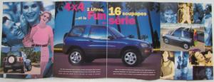 1995 Toyota RAV4 Fun Cruiser 4x4 Sales Brochure - French Text