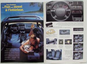 1995 Toyota RAV4 Fun Cruiser 4x4 Sales Brochure - French Text