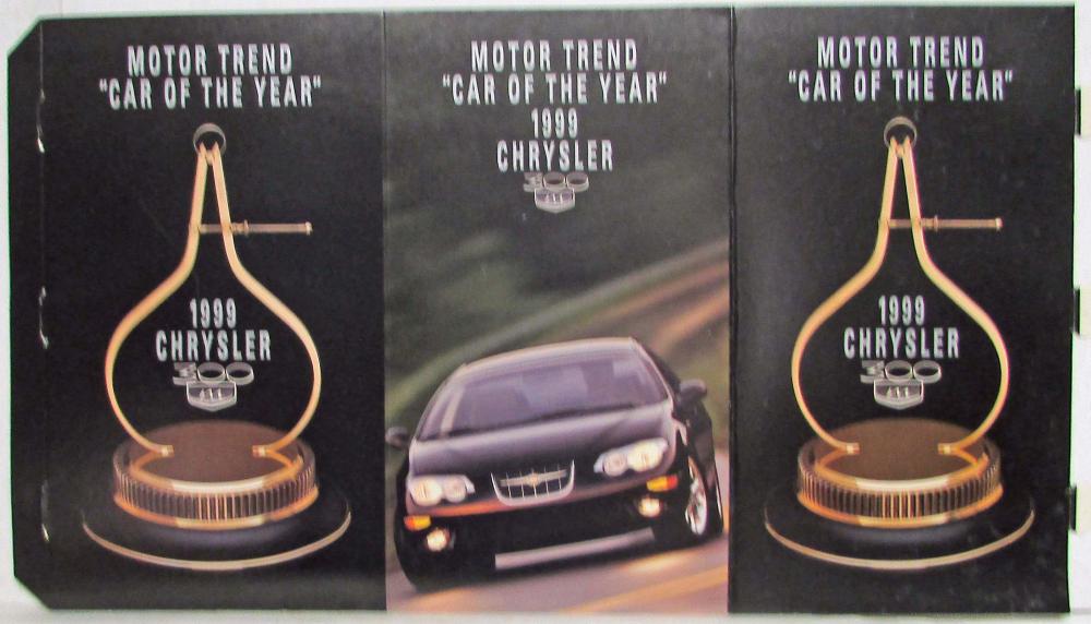 1999 Chrysler 300M Motor Trend Car of the Year Dealer Showroom Advertisement