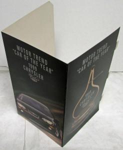 1999 Chrysler 300M Motor Trend Car of the Year Dealer Showroom Advertisement