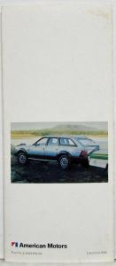 1983 AMC Concord and Eagle Trailer Towing Packages Tri-Fold Sales Folder