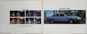 1988 Volvo 760 Sales Brochure - German Text