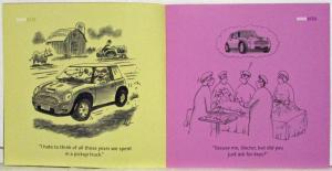 2002 Collection of MINI-Inspired Cartoons Booklet