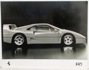 1987-1992 Ferrari F40 Press Photo