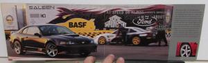 2001 Saleen S281 Supercharged Custom Ford Mustang Dealer Sales Brochure