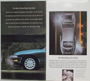 1995 Buick Riviera Folder Sales Brochure