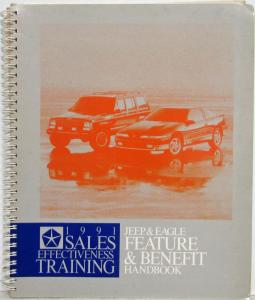 1991 Jeep and Eagle Feature and Benefit Salesperson Handbook