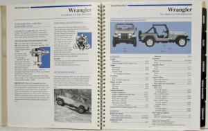 1991 Jeep and Eagle Feature and Benefit Salesperson Handbook