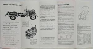 1959 Land Rover Folding Sales Brochure