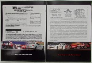 2001 Panoz Turn Passion into Performance Racing School Promotional Sales Folder