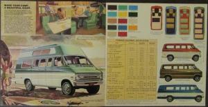 1971 Dodge Original Sportsman Wagon HIS HERS Sales Brochure