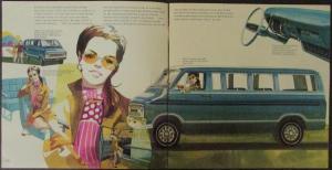 1971 Dodge Original Sportsman Wagon HIS HERS Sales Brochure